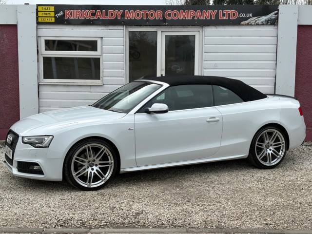 Audi A5 3.0 TDI 245 Quattro S Line Special Ed 2dr S Tronic CONVERTIBLE Diesel White