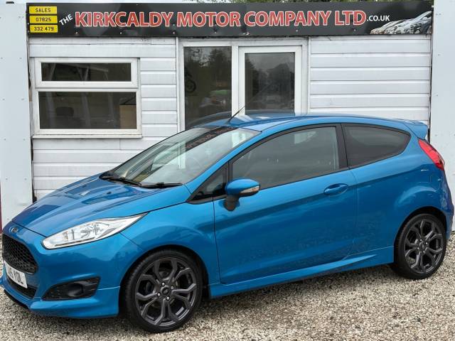 Ford Fiesta 1.0 EcoBoost 125 Zetec S 3dr HATCHBACK Petrol Blue